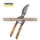 Small MOQ pruning shear, garden hand pruner, wood handle garden pruner